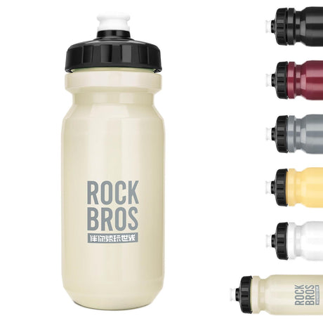Rockbros Fahrrad-Trinkflasche – Auslaufsicher Beige