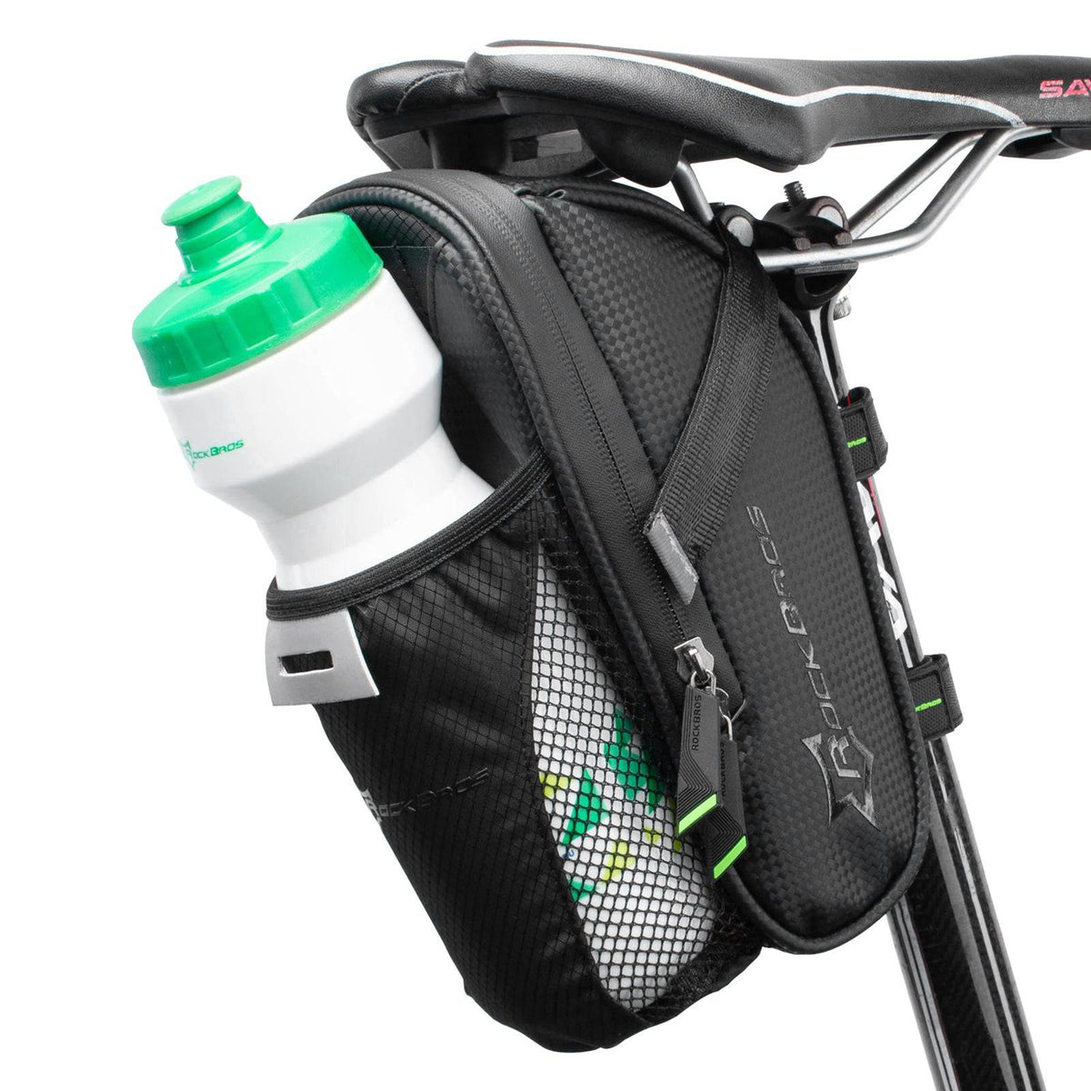 Rockbros C7-1 Fahrrad-Satteltasche 1L mit Flaschenhalter Default Title