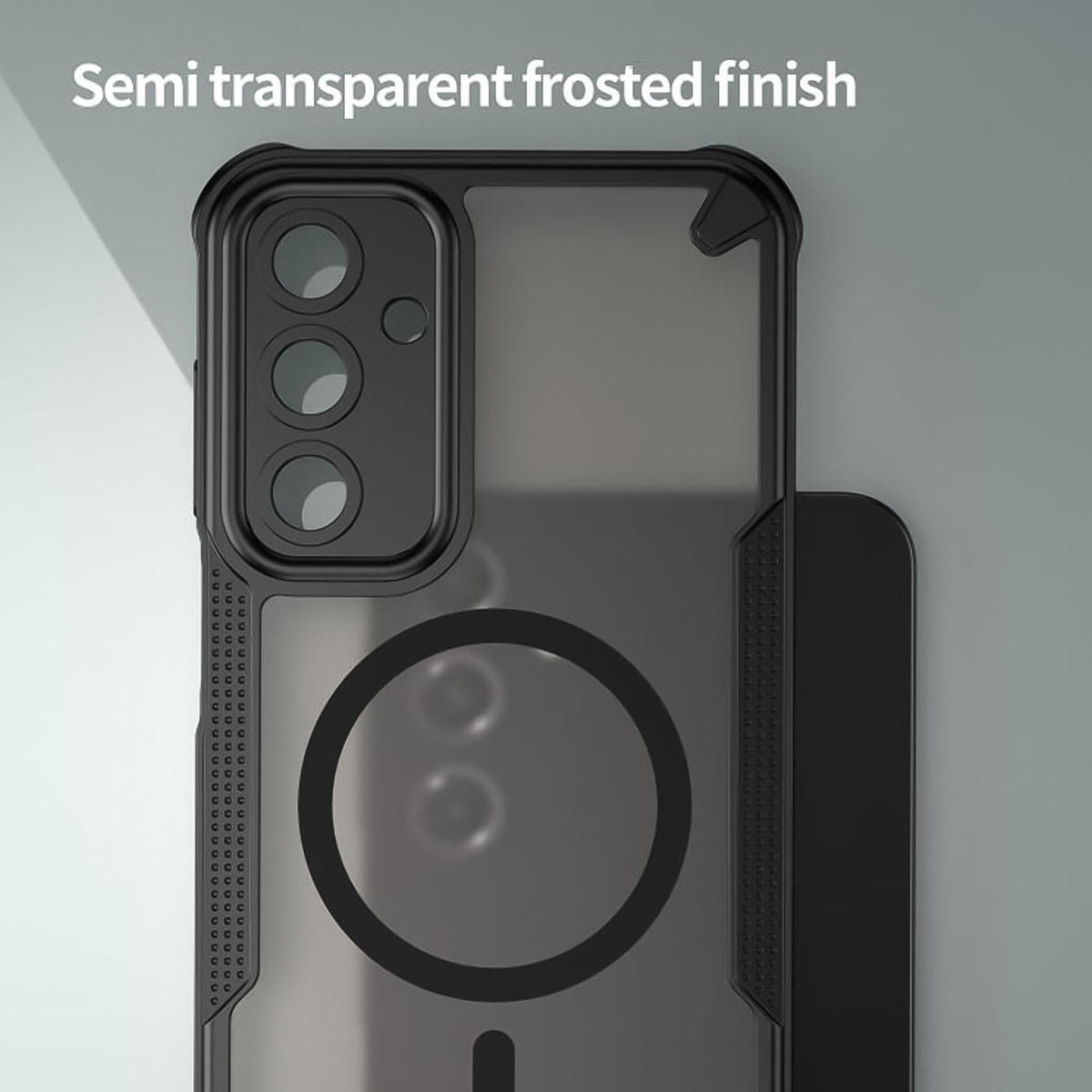 Samsung Galaxy A18 - Defender MagSafe Case Stoßfest Schwarz
