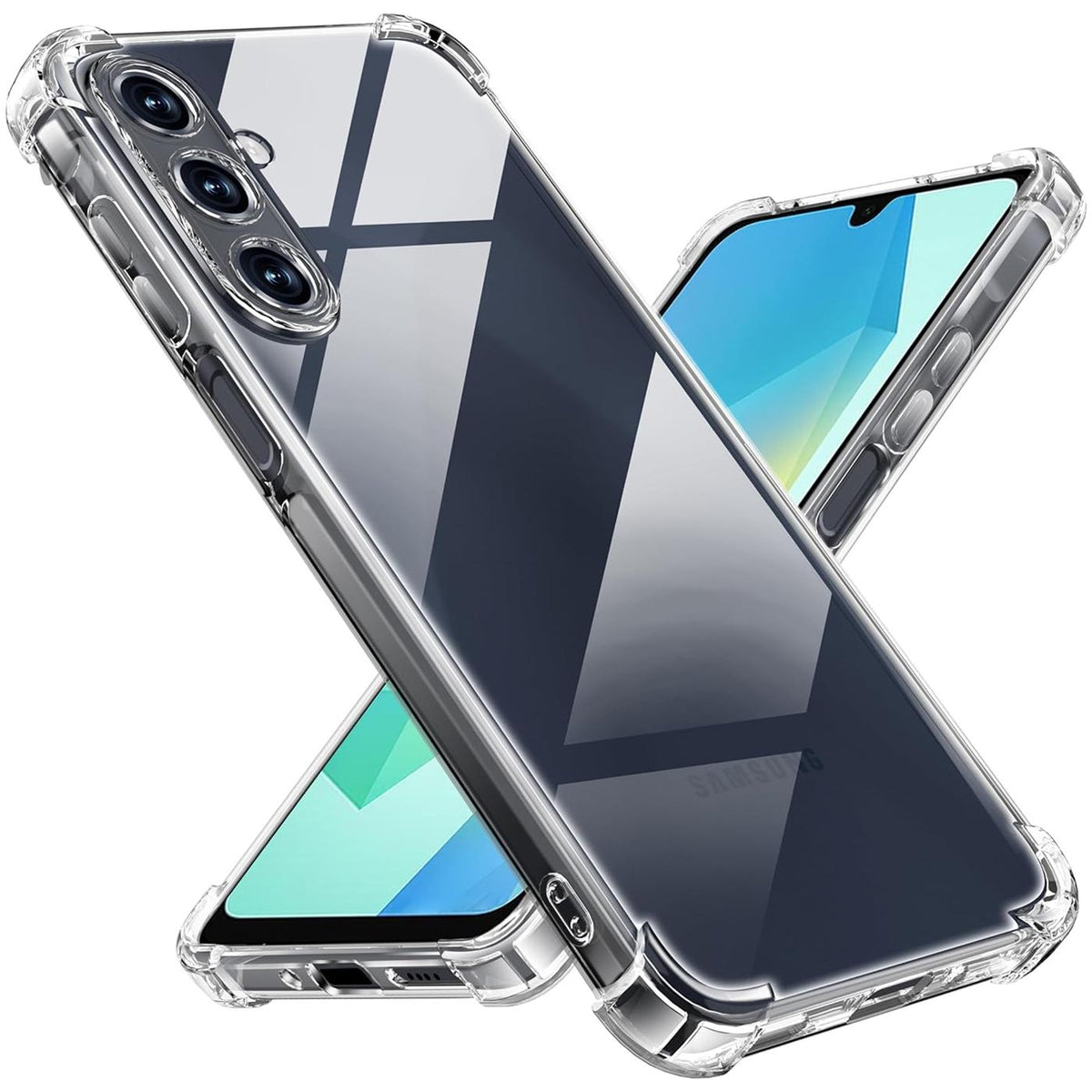 Samsung Galaxy A18 - Stoßfeste Clear Hülle Transparent
