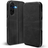 Samsung Galaxy A18 - Klapphülle mit Kartenfach Schwarz