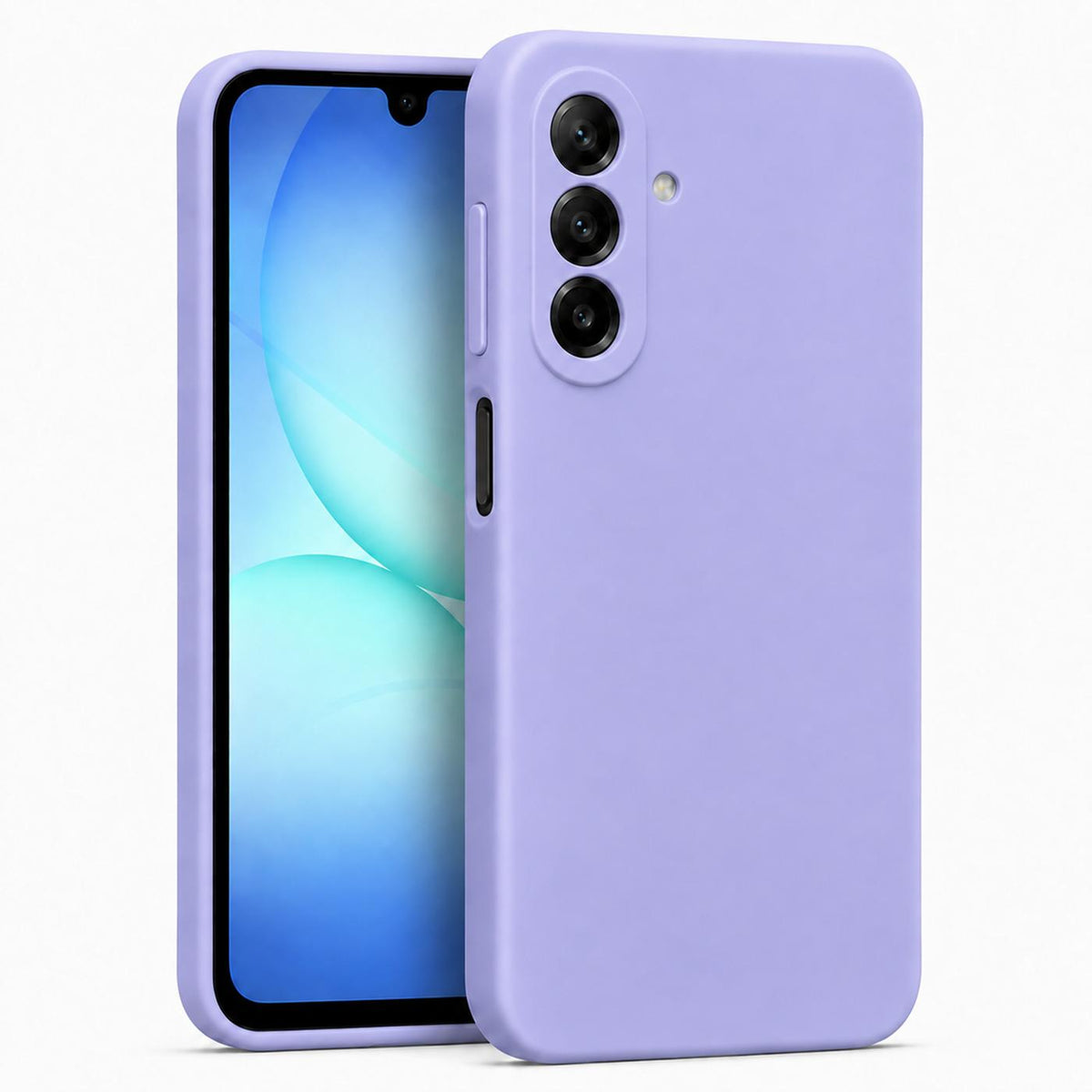 Samsung Galaxy A18 - Silikon Hülle Soft-Touch Lavendel
