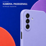 Samsung Galaxy A18 - Silikon Hülle Soft-Touch Lavendel