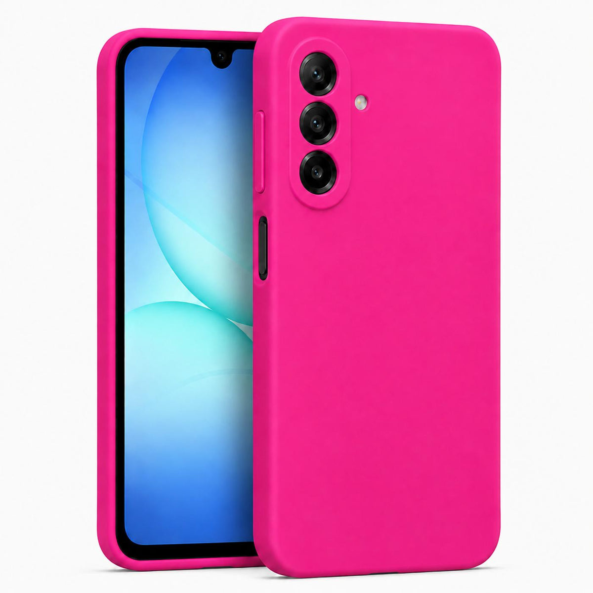 Samsung Galaxy A18 - Silikon Hülle Soft-Touch Magenta