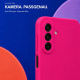 Samsung Galaxy A18 - Silikon Hülle Soft-Touch Magenta
