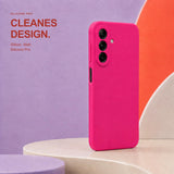 Samsung Galaxy A18 - Silikon Hülle Soft-Touch Magenta