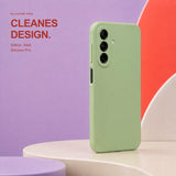Samsung Galaxy A18 - Silikon Hülle Soft-Touch Salbeigrün