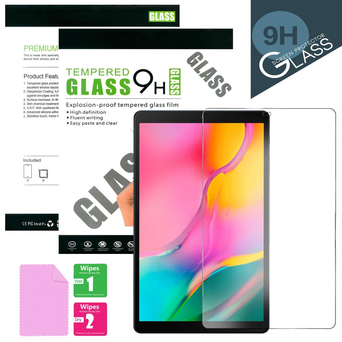 Samsung Galaxy Tab S10 FE - Panzerglas Displayschutz 9H Default Title