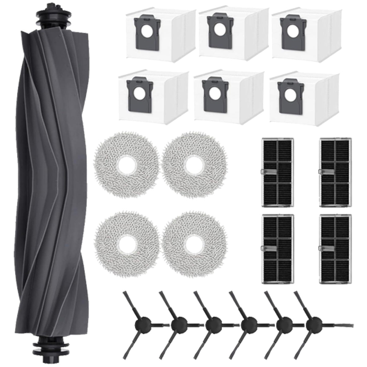 Dreame X30 Ultra Zubehör-Set 21-teilig – Bürsten & Filter L10 Ultra