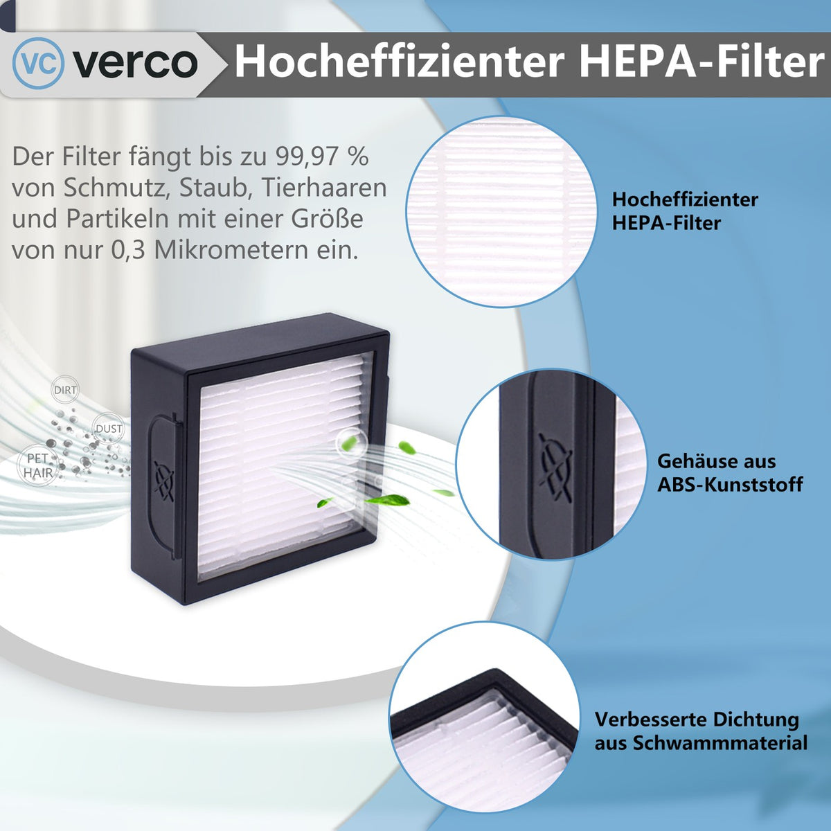 iRobot Roomba i7/j7 Zubehör-Set 20-teilig – Bürsten & Filter Roomba e5