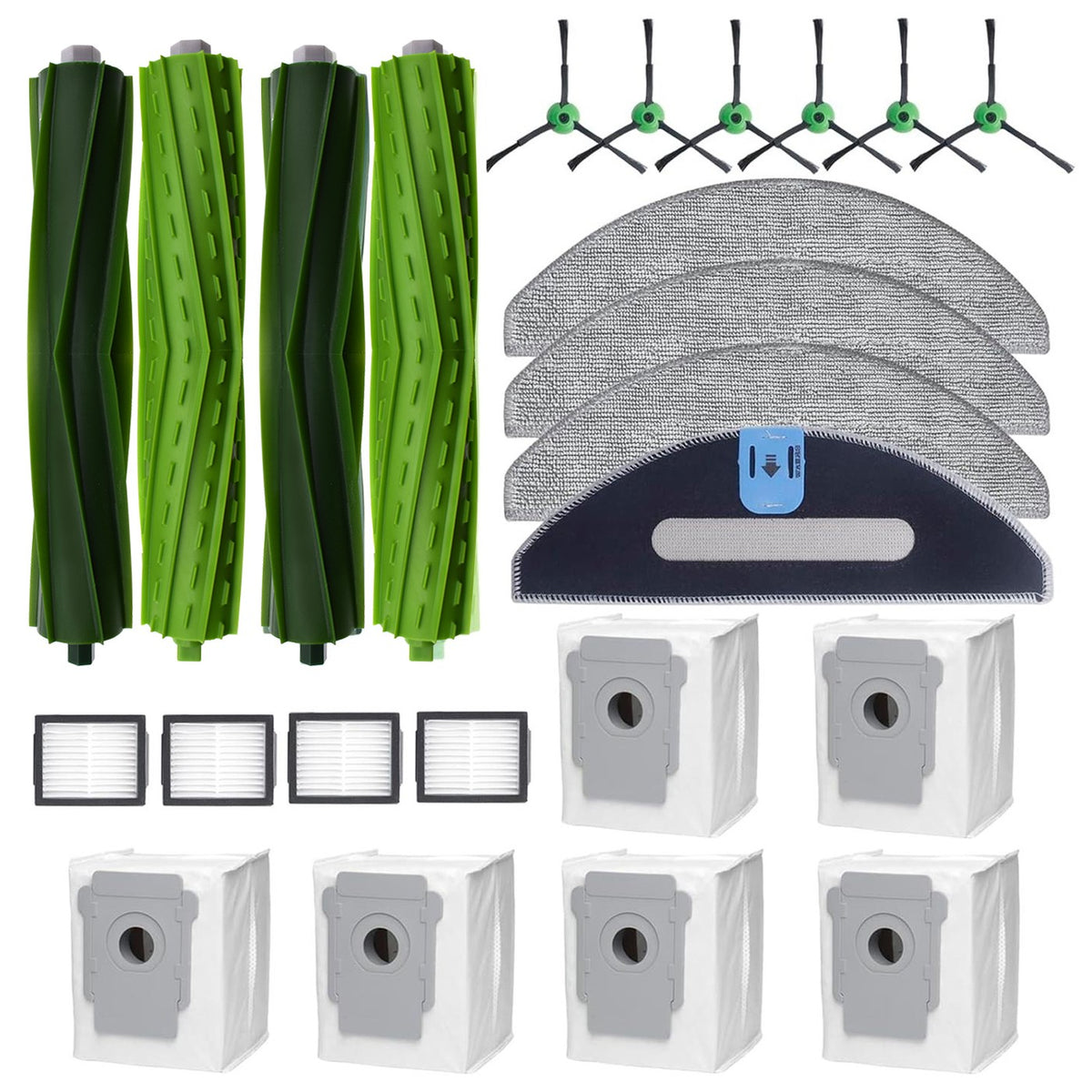 iRobot Roomba Combo i5/j5 Zubehör-Set 24-teilig – Bürsten Roomba Combo i5