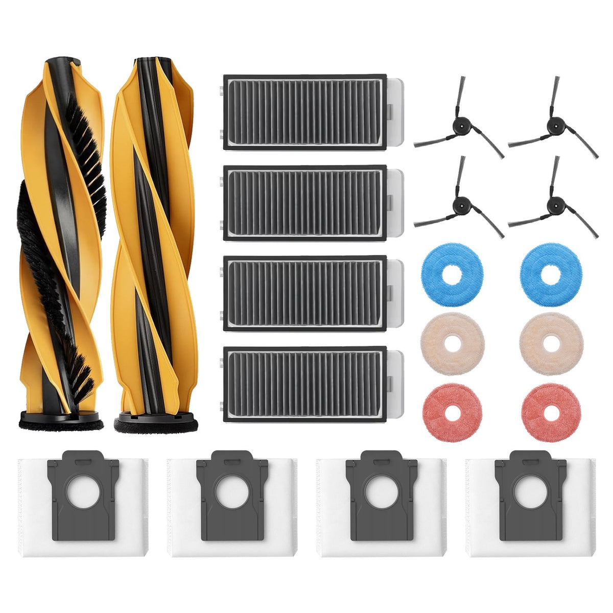 Mova Mobius 60 Zubehör-Set 20-teilig – Bürsten & Filter Mobius 60