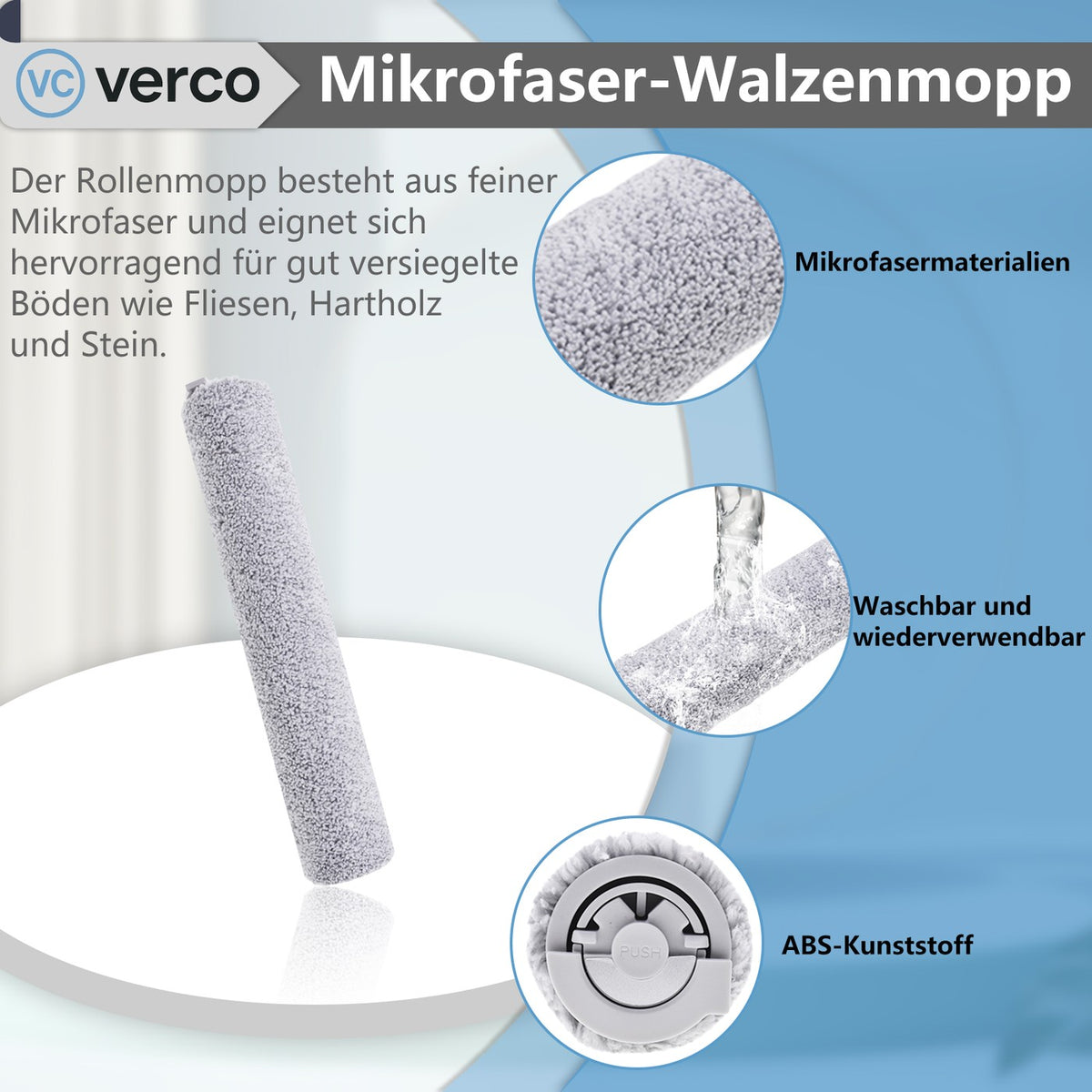 Roborock Qrevo Curv 2 Flow Zubehör-Set 16-teilig – Bürsten Qrevo Curv 2 Flow
