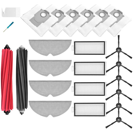 Roborock Q5 Pro Zubehör-Set 24-teilig – Bürsten & Filter Q5 Pro