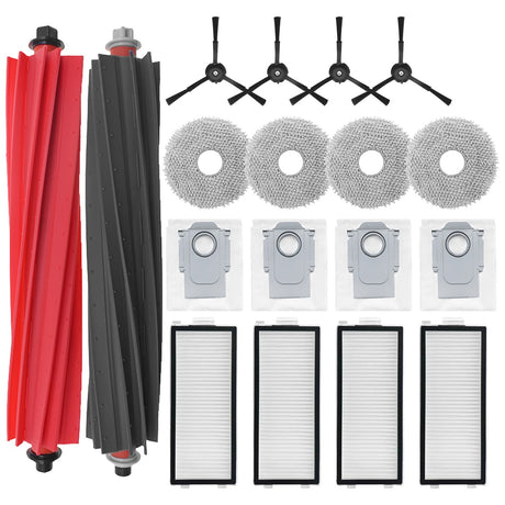 Roborock Qrevo Master/Slim Zubehör-Set 18-teilig – Bürsten Qrevo Master