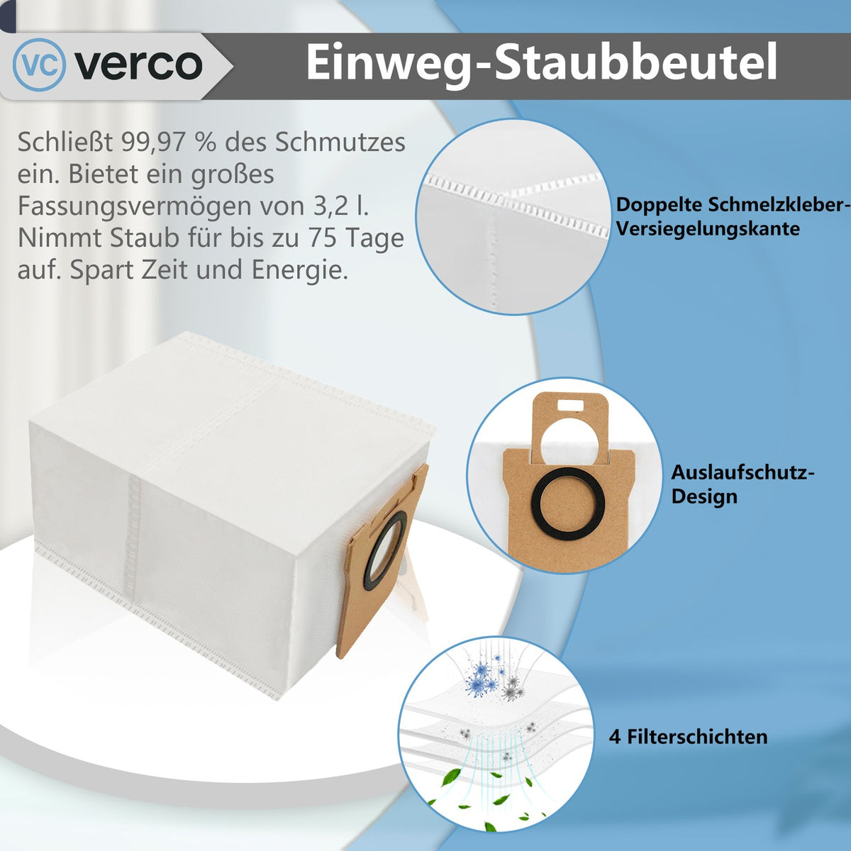 Xiaomi X20 Zubehör-Set 18-teilig – Bürsten, Filter, Mopps X20 Max